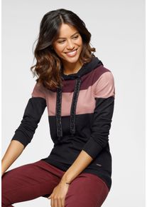 Laura Scott Damen Strickpullover, rot, feminin, Gr. 46, Strick, Obermaterial: 50% Viskose, 28% Polyester, 22% Polyamid, Pullover, mit Kapuze und