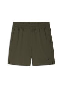 Puma Herren Trainingsshorts "TRAIN ALL DAY Foundations Gewebte Shorts Herren", grün, Gr. S, Obermaterial: 100% Polyester; Taschenfutter: 100%