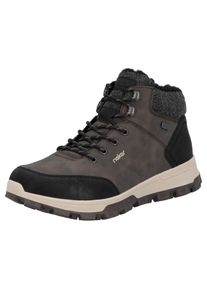 Rieker Herren Winterboots, Gr. 40, braun, Textil, Synthetik, sportlich, Schuhe, mit komfortabler SoftFoam-Innensohle, Freizeitschuh, Schnürschuh