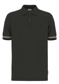 JOOP! JOOP JEANS Herren Poloshirt "Amare", schwarz, casual, Gr. M, unifarben, Jersey, Obermaterial: 98% Baumwolle, 2% Elasthan, Shirts, mit Streifendetails