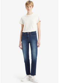 Levi's LEVI'S Damen Röhrenjeans "312 Shaping Slim", blau, Basic, Gr. 30, Denim/Jeans, Obermaterial: 80% Baumwolle, 14% Polyester, 6% Elasthan, Jeans,