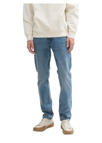 Herren Slim-fit-Jeans "PIERS", blau, casual, Gr. 30, Tom Tailor Denim, unifarben, Denim/Jeans, Obermaterial: 69% Baumwolle, 30% Polyester, 1%