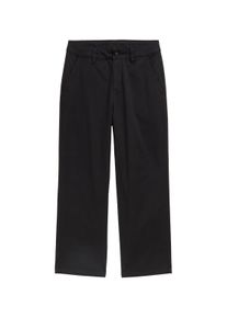 Tom Tailor Jungen Chinohose, schwarz, modisch, Gr. 176, unifarben, Web, Obermaterial: 98% Baumwolle, 2% Elasthan. Futter: 100% Baumwolle, Hosen, mit