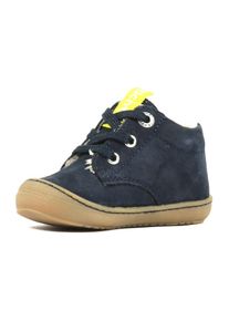 Richter Kinder Lauflernschuh "Maxi WMS: Mittel", Gr. 21, blau, Nubukleder, casual, Schuhe, Winterschuh, Babyschuh mit herausnehmbarer Innensohle