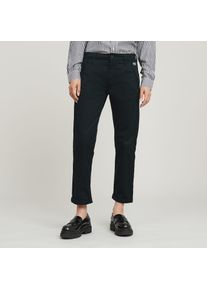 G-Star Raw G-STAR Damen Chinohose "Kate Chino Boyfriend", blau, casual, Gr. 31, unifarben, Web, Obermaterial: 97% Baumwolle, 3% Elasthan, Hosen