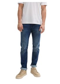 Tom Tailor Herren Slim-fit-Jeans "JOSH", blau, casual, Gr. 36, unifarben, Denim/Jeans, Obermaterial: 70% Baumwolle, 28% Polyester, 2% Elasthan,