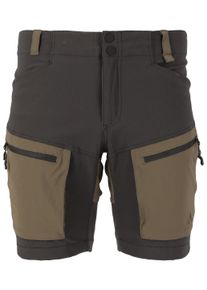 WHISTLER Herren Shorts "Kodiak", grau, sportlich, Gr. XXXL, mehrfarbig, 94% Polyamid, 6% Elasthan, Hosen, aus funktionalem und wasserabweisendem