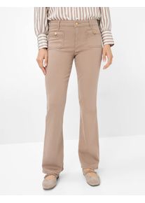 Brax Damen 5-Pocket-Hose "Style SHAKIRA", grau, Gr. 84, 40% Lyocell, 28% Modal, 17% Baumwolle, 12% Elastomultiester, 3% Elasthan, Hosen