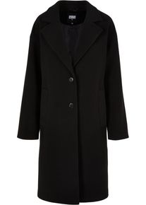 Urban Classics Damen Winterjacke "Urban Classics Damen Ladies Oversized Long Coat", schwarz, casual, Gr. XS, unifarben, 100% Polyester, Jacken
