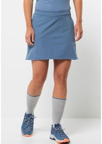 Jack Wolfskin Damen Skort "HIKING ALPINE SKORT W", blau, Gr. 38, 1. OBERSTOFF: 87% POLYESTER, 13% ELASTHAN; 2. OBERSTOFF: 100% POLYESTER; 1.LINING: