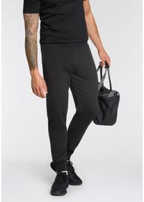 Puma Herren Trainingshose "ESS LOGO LAB EXECUTION SWEATPANTS TR CL", schwarz, sportlich, Gr. XXL, bedruckt, Sweatware, Obermaterial: 68% Baumwolle,