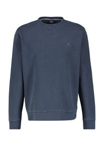 Lerros Herren Sweatshirt, blau, casual, Gr. XL, unifarben, Sweatware, Obermaterial: 100% Baumwolle, Sweatshirts, mit Logo Stickerei