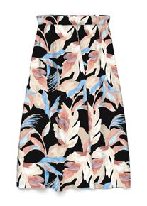 Véro Moda VERO MODA Damen Maxirock "VMJOSIE 7/8 SKIRT WVN GA"schwarz aop:myra, casual, Gr. M, bedruckt, Obermaterial: 83% Viskose, 17% Nylon, Röcke