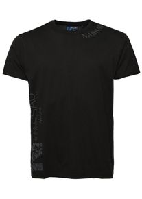 NASSAU BEACH Herren T-Shirt "NB231042", schwarz, Gr. XL, 100% Baumwolle, Shirts