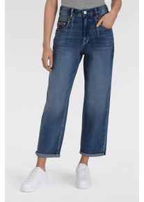 Herrlicher Damen Bequeme Jeans "Brooke Denim Comfort", blau, casual, Gr. 31, Denim/Jeans, Obermaterial: 98% Baumwolle, 2% Elasthan, Jeans, mit hohem