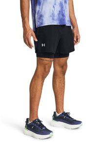 Under Armour Herren Shorts, schwarz, sportlich, Gr. S, unifarben, Jersey, Obermaterial: 100% Polyester. Innenslip: 90% Polyester, 10% Elasthan, Hosen