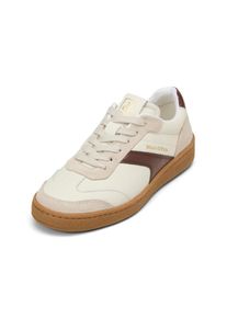 Marc O'Polo MARC O'POLO Damen Sneaker "aus edlem Rindleder", Gr. 37sanftes weiß, natural stone, Obermaterial: 100% Leder (Rind), unifarben, Schuhe