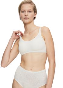 Triumph Damen Bügelloser BH "Fit Smart P EX", Gr. 5, gelb, Spitze, Obermaterial: 49% Polyamid, 30% Polyester, 21% Elasthan, modisch, BHs, mit