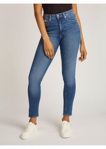 Damen Skinny-fit-Jeans "HIGH RISE SKINNY", blau, feminin, Gr. 25, Calvin Klein Jeans, unifarben, Denim/Jeans, Obermaterial: 94% Baumwolle, 4%
