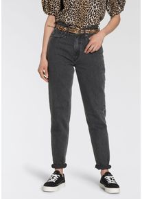 Levi's LEVI'S Damen Mom-Jeans "80S MOM JEANS", schwarz, casual, Gr. 27, Denim/Jeans, Obermaterial: 100% Baumwolle, Jeans