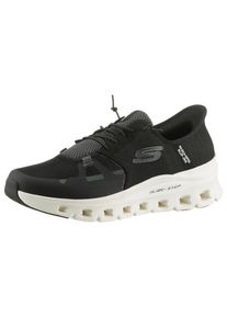Skechers Herren Slip-On Sneaker "GLIDE-STEP PRO", Gr. 48,5, schwarz, Textil, sportlich, Schuhe, Laufschuh, Trainingsschuh mit flexibler