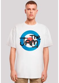 F4NT4STIC Herren T-Shirt "The Jam Band Classic Logo", weiß, casual, Gr. XS, Obermaterial: 100% Baumwolle, Shirts, Premium Qualität