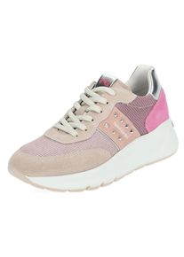 Nero Giardini Damen Sneaker "Nero Giardini Sneaker Veloursleder/Textil", Gr. 35, bunt, Veloursleder, Textil, casual, Schuhe