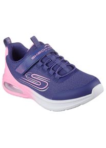 Skechers Kids Kinder Sneaker "MICROSPEC MAX ADVANCE", Gr. 28, bunt, Textil, Lederimitat, kontrastfarbene Details, casual, Schuhe, Slip-OnSneaker,