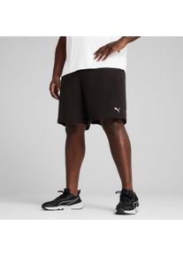 Puma Herren Trainingsshorts "M TAD ESSENTIALS 8" KNIT SHORT", schwarz, sportlich, Gr. M, Sweatware, Obermaterial: 70% Baumwolle, 30% Polyester, Hosen