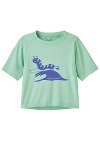 Patagonia Babys Capilene SW T-Shirt Lycra Kinder (Gr 3-6 Months |grün)