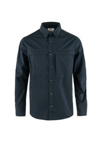 Fjällräven Hemd Fjällräven Abisko Trail Shirt L/S Herren (Gr XL |blau)