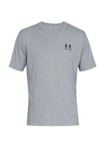 Under Armour Sportstyle Funktionsshirt Herren - grau - Gr. S - Baumwolle/Polyester