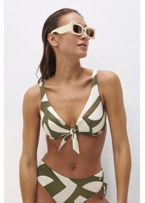 Triumph Damen Bügel-Bikini-Top "Summer Allure W"grün, light combination, modisch, Gr. 40, Microfaser, Obermaterial: 77% Polyamid, 23% Elasthan,