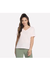 Skechers Damen T-Shirt, rosa, sportlich, Gr. XXL, Obermaterial: 92% Baumwolle, 8% Elasthan, Shirts