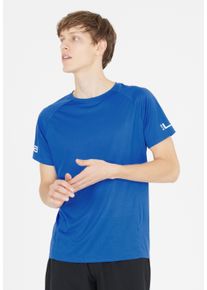 ELITE LAB Herren Funktionsshirt "LAB", blau, casual, Gr. L, unifarben, 100% Polyester, Shirts, mit praktischen Mesheinsätzen