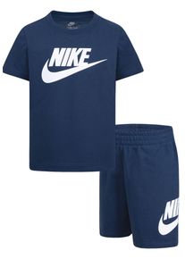 Nike Sportswear Kinder T-Shirt & Shorts "CLUB TEE & SHORT SET", blau, sportlich, Gr. 98, Obermaterial: 60% Baumwolle, 40% Polyester, KOB Set-Artikel,