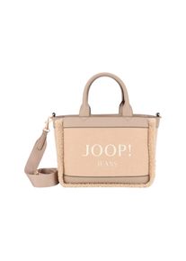 JOOP! JOOP JEANS Damen Henkeltasche "calduccio yvette handbag shz", beige, Polyester, Taschen, Shopper Umhängetasche Handtasche Damen