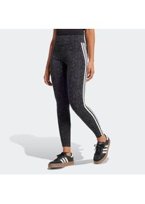 Damen Leggings "SNAKE AOP LGNGS", schwarz, sportlich, Gr. XL, adidas originals, Obermaterial: 93% Baumwolle, 7% Elasthan, Hosen