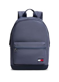 Tommy Jeans Freizeitrucksack "TJM ESS DAILY DOME BACKPACK", blau, Textil, sportlich, Rucksäcke, Reiserucksack, mit verstellbaren und wattierten