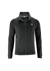 DEPROC Active Herren Softshelljacke "SHOENWOOD MEN", schwarz, sportlich, Gr. 48, 60% Polyester; 40% Baumwolle, Jacken, Kontrastreissverschluss