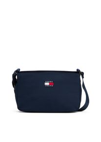 Tommy Jeans Damen Schultertasche "TJW DAILY SHOULDER BAG", blau, Textil, unifarben, Taschen, Damen Umhängetasche, Freizeittasche mit Logo-Schriftzug