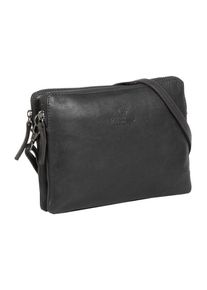 Mustang Damen Umhängetasche "Catania Shoulderbag", schwarz, Leder, Taschen, mit abnehmbaren Umhängeriemen
