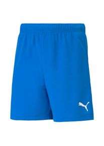 Puma Kinder Trainingsshorts "TEAMRISE SHORT JR", blau, sportlich, Gr. 176, unifarben, Netz, Obermaterial: 100% Polyester, Hosen