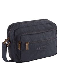 Camel Active Damen Umhängetasche "Journey", blau, Polyester, aufgeraut, clean, unifarben, bestickt, Taschen, aus leichtem robusten Nylon, funktional