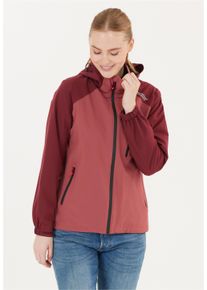 WEATHER REPORT Damen Outdoorjacke "CAMELIA W-PRO15000", rot, casual, Gr. 42, mehrfarbig, bedruckt, 94% Polyester, 6% Elasthan, Jacken, mit