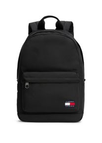 Tommy Jeans Freizeitrucksack "TJM ESS DAILY DOME BACKPACK", schwarz, Textil, sportlich, Rucksäcke, Reiserucksack, mit verstellbaren und wattierten