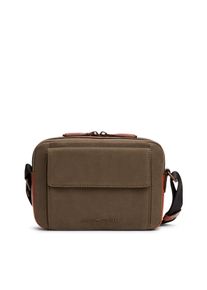 Tommy Hilfiger Damen Umhängetasche "TH CASUAL PREP CROSSOVER", braun, Textil, Lederimitat, unifarben, Taschen, Men Schultertasche, Kamerabag, mit