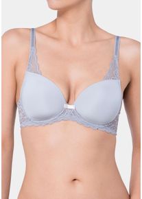 Triumph Damen Bügel-BH "Amourette Spotlight WHP X", Gr. 90, grau, Microtouch, Spitze, Obermaterial: 60% Polyamid, 25% Polyester, 15% Elasthan,