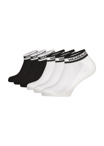 alife and kickin ALIFE & KICKIN Damen Sneakersocken "Damen 6 PACK - BayaAK", Gr. 39mix schwarz, brilliant weiß, 75% Baumwolle 20% Polyester 3% Polyamid 2% Elastan,
