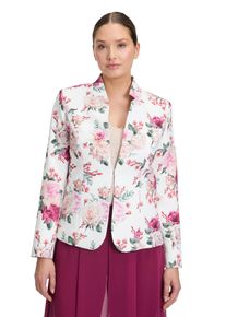 Vera Mont Damen Jackenblazer "Vera Mont Blazer-Jacke tailliert", pink, klassisch, Gr. 40, Obermaterial: 90% Polyester, 10% Elasthan. Futter: 96%